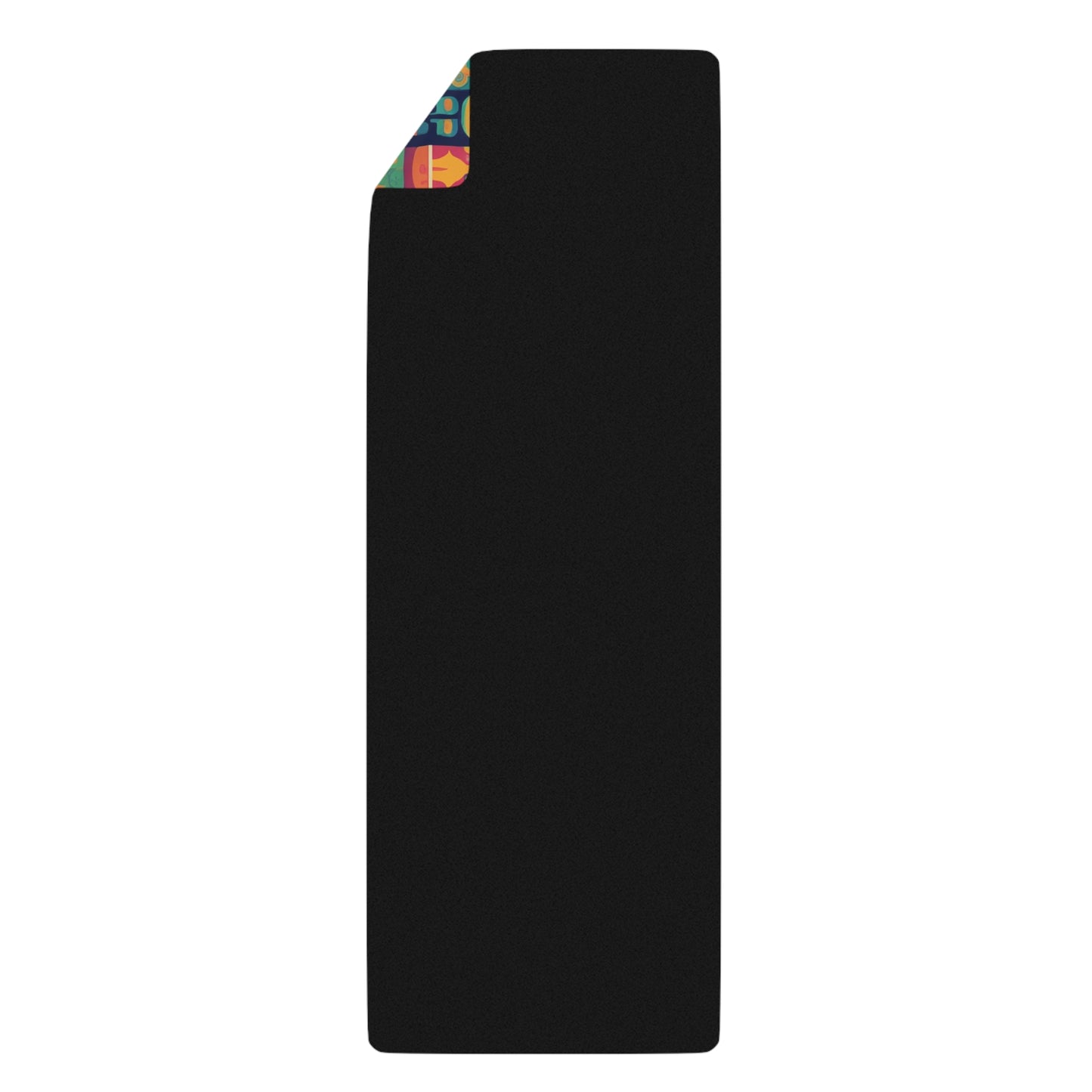 Rubber Yoga Mat- Anika Trikonasana Space Invader
