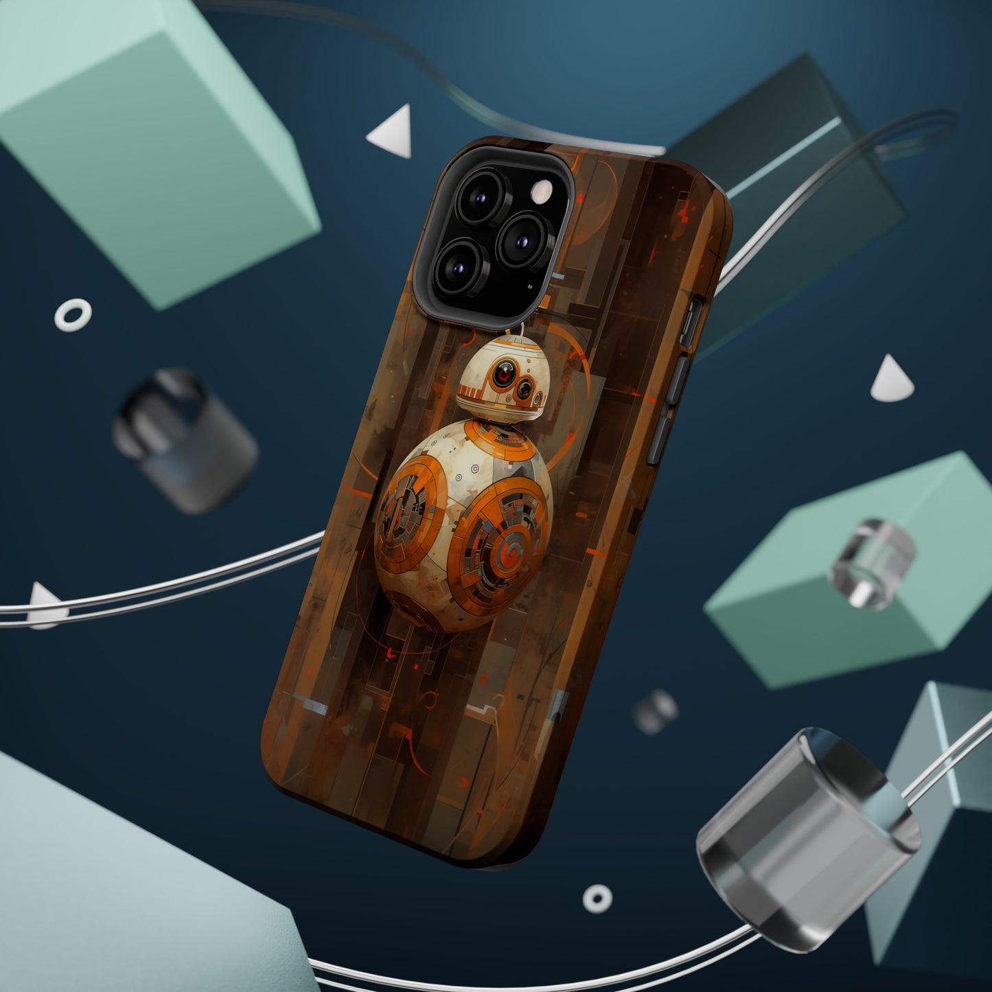 MagSafe Tough iPhone Case - BB-8 Art Deco style by Frank Lloyd Wright