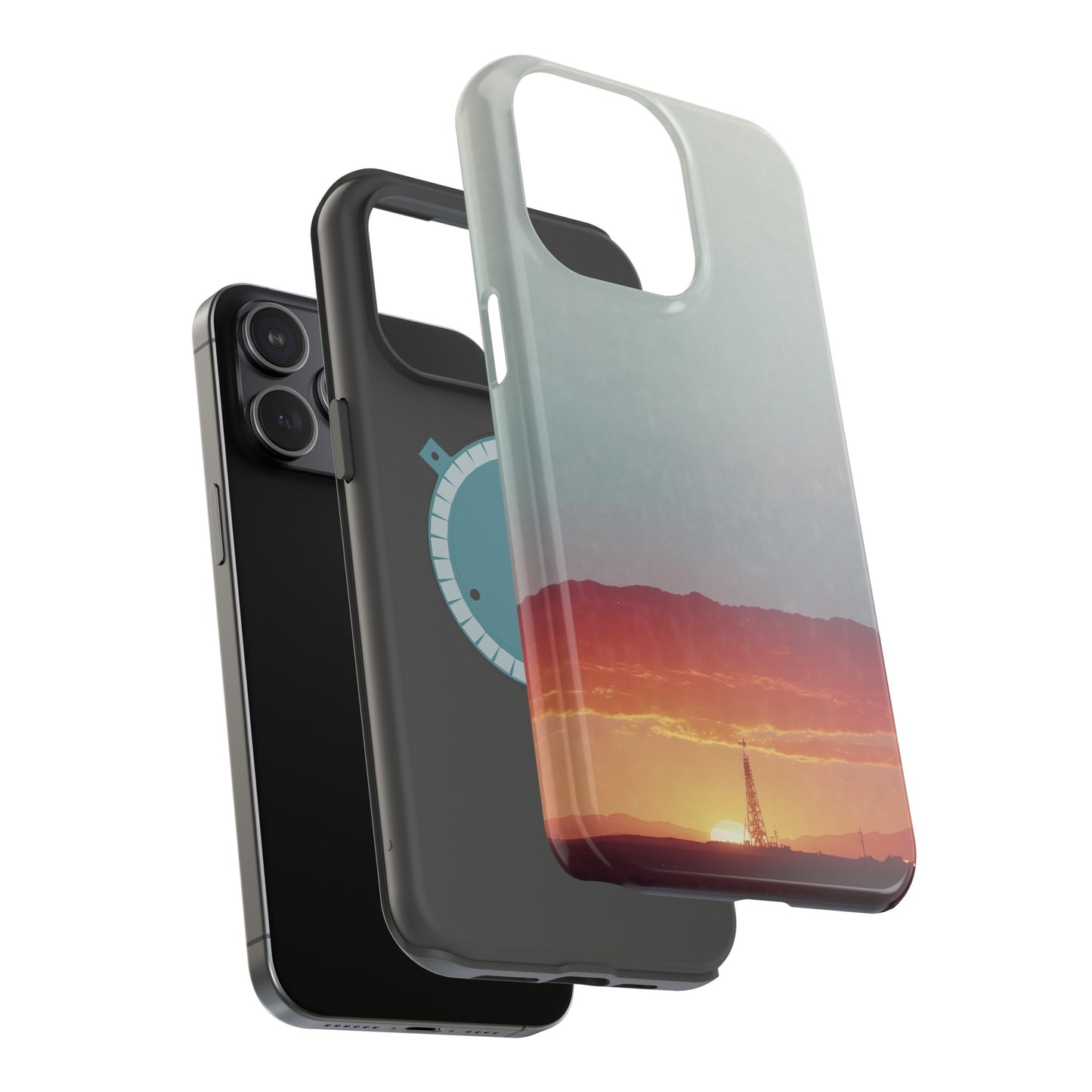 MagSafe Tough iPhone Case - "Galactic Synthwave"