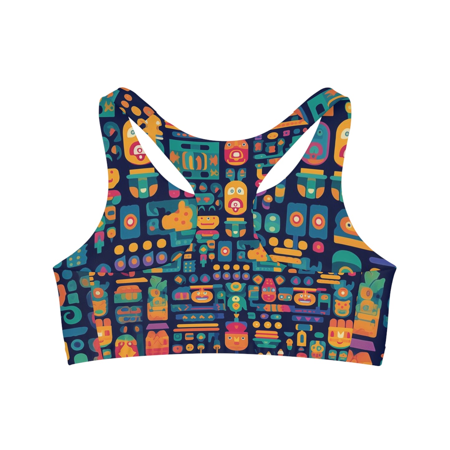 Sports Bra - Anika Trikonasana Space Invader