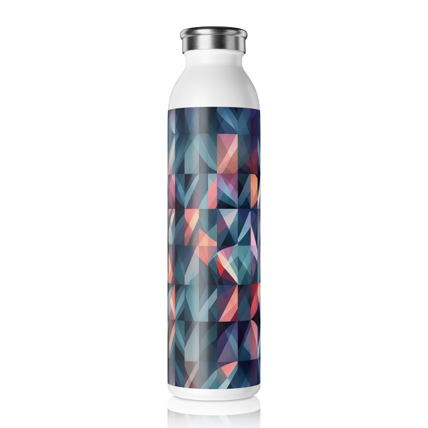 Slim Water Bottle - Neville Meaux Geometric