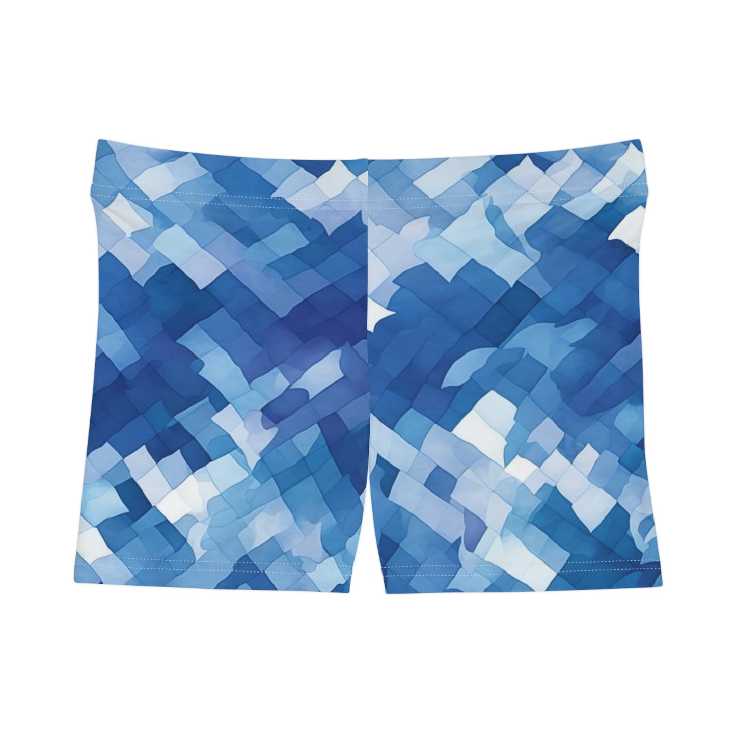 Workout Shorts - Bard Balasana Shibori