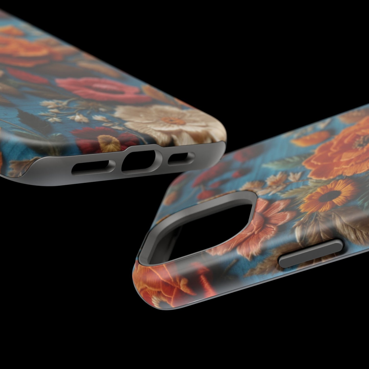 MagSafe Tough iPhone Case - Embroidered Artistry