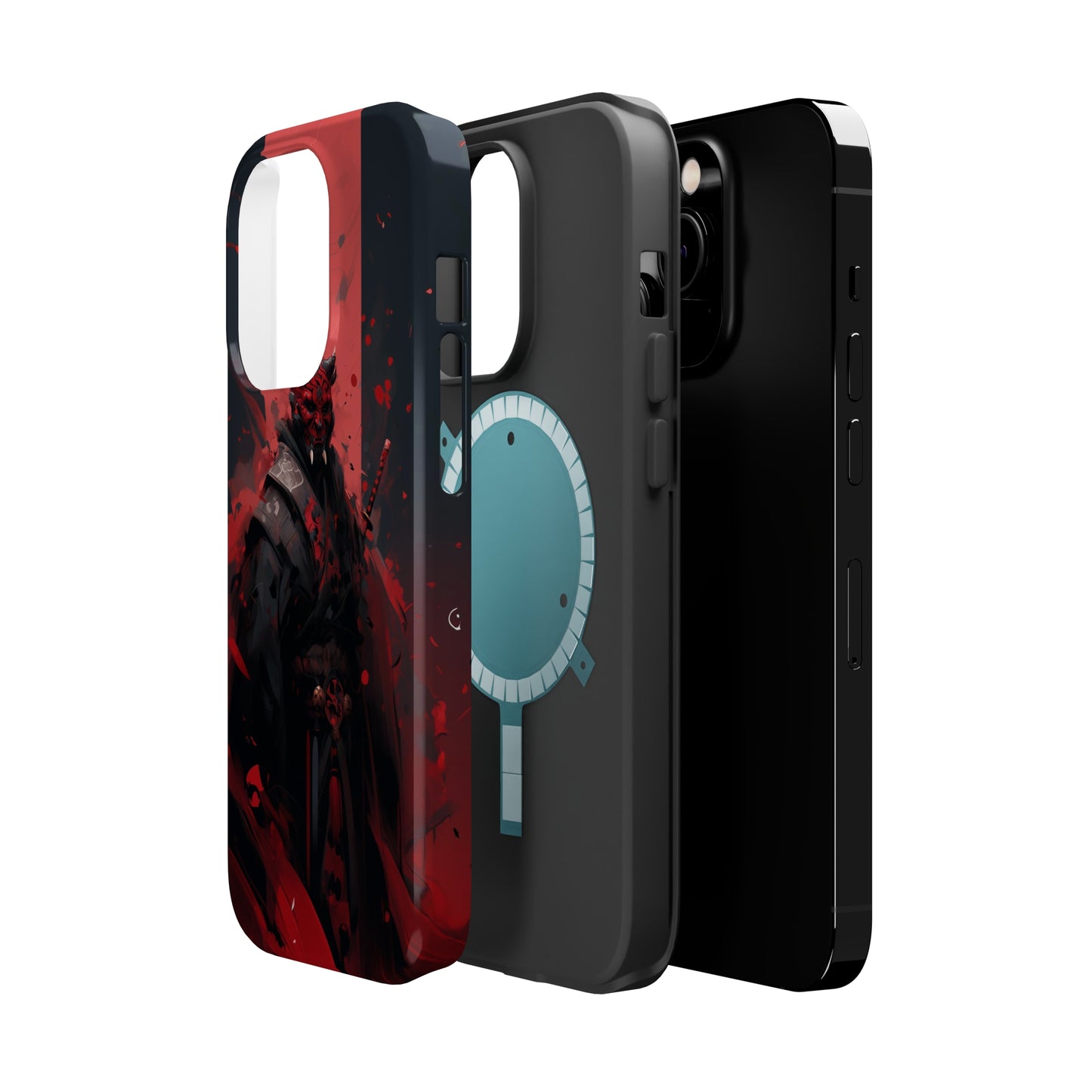 MagSafe Tough iPhone Case - Darth Maul Samurai High Detail