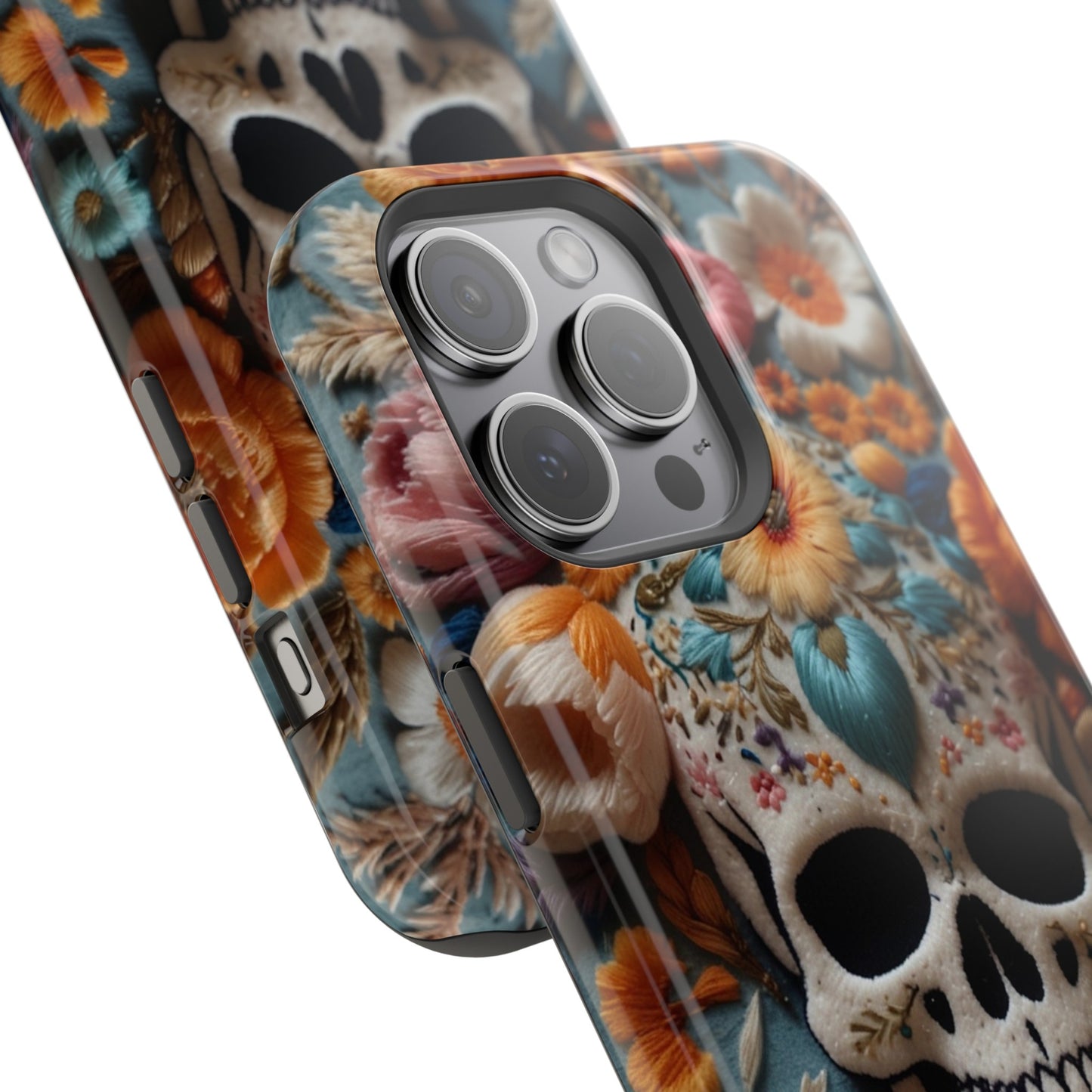 MagSafe Tough iPhone Case - "Embroidery Artistry"