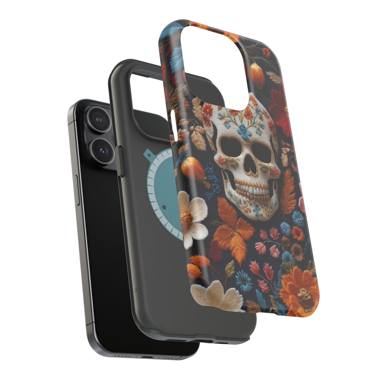 MagSafe Tough iPhone Case - "Embroidery Artistry"