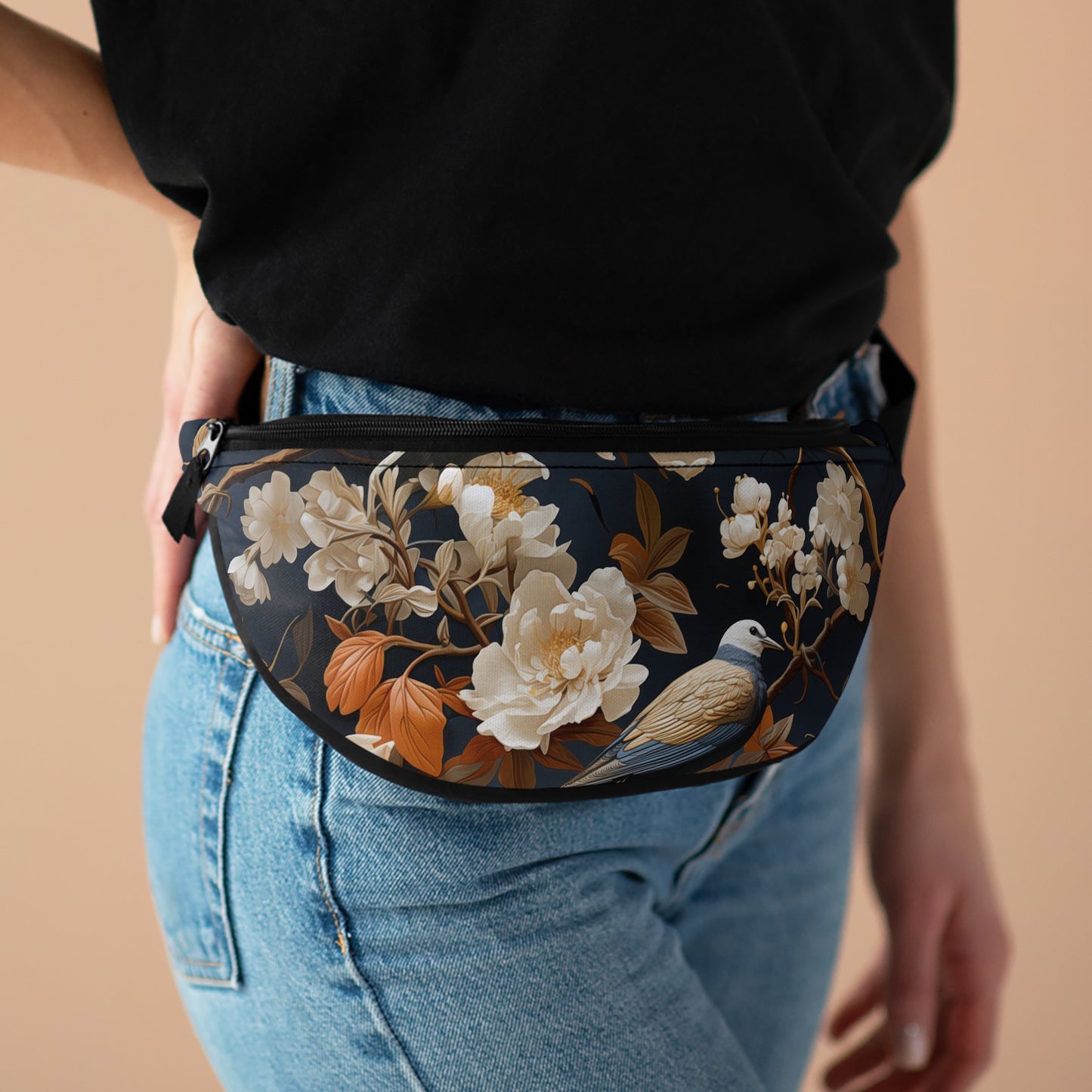 Fanny Pack/Bum Bag - Madalena Makarasana Chinoiserie