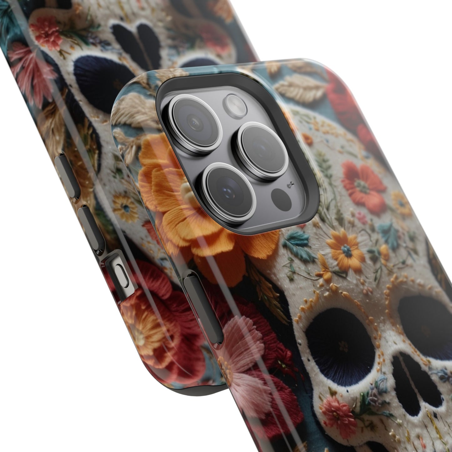 MagSafe Tough iPhone Case - "Embroidery Artistry"