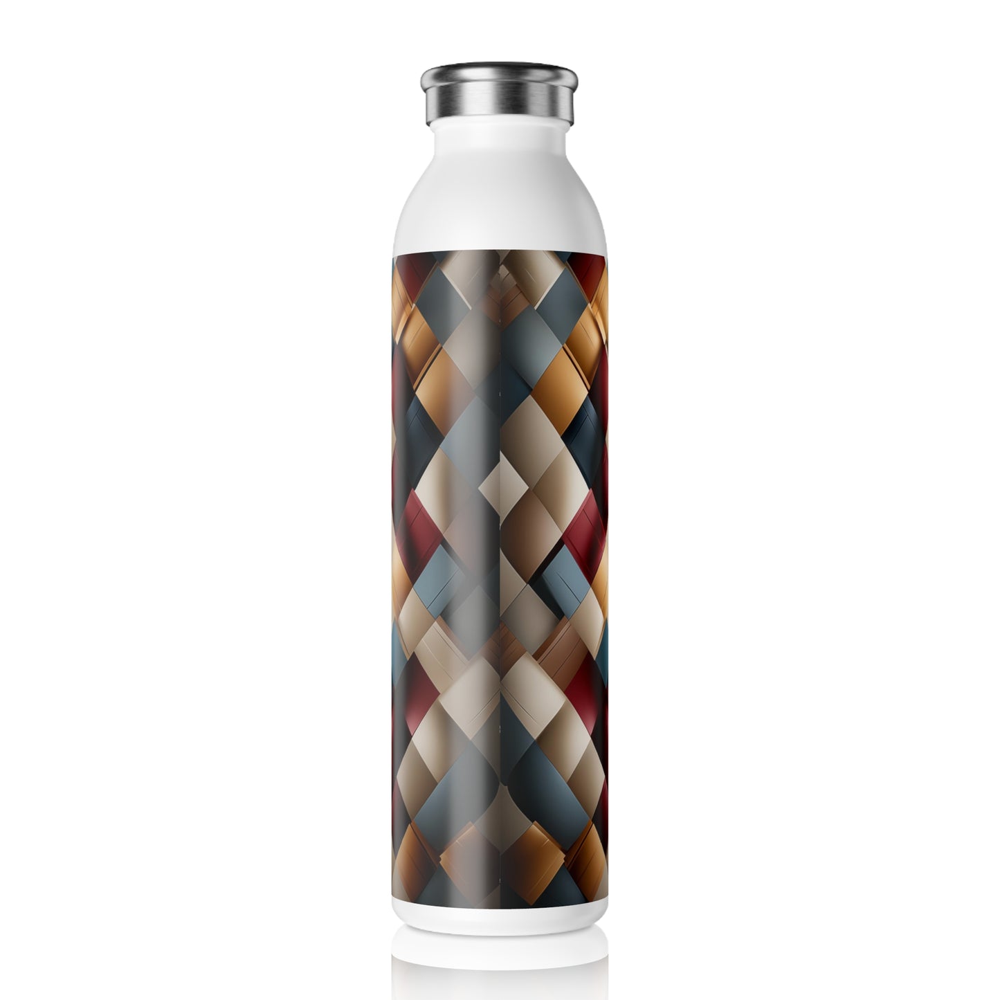 Slim Water Bottle - Berenice Confucius Argyle