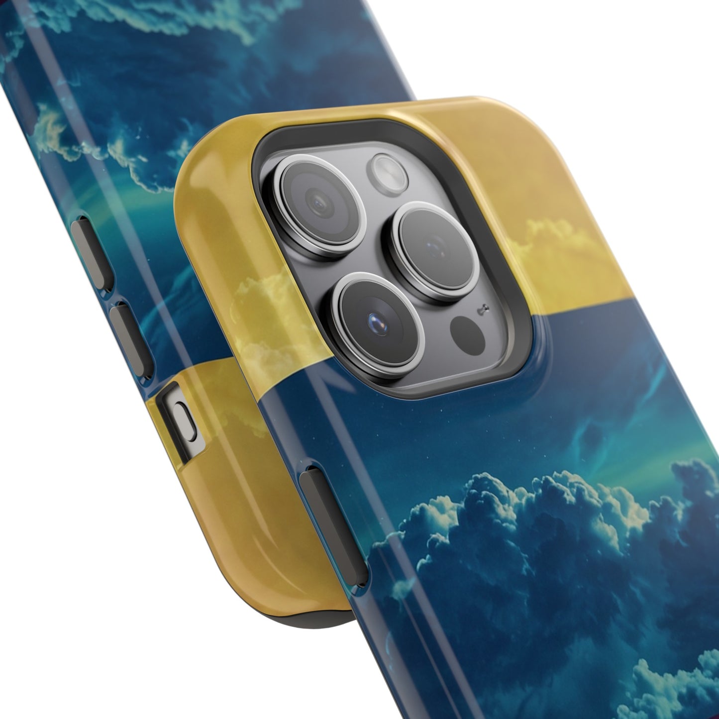 MagSafe Tough iPhone Case - "Nebula Synthwave"