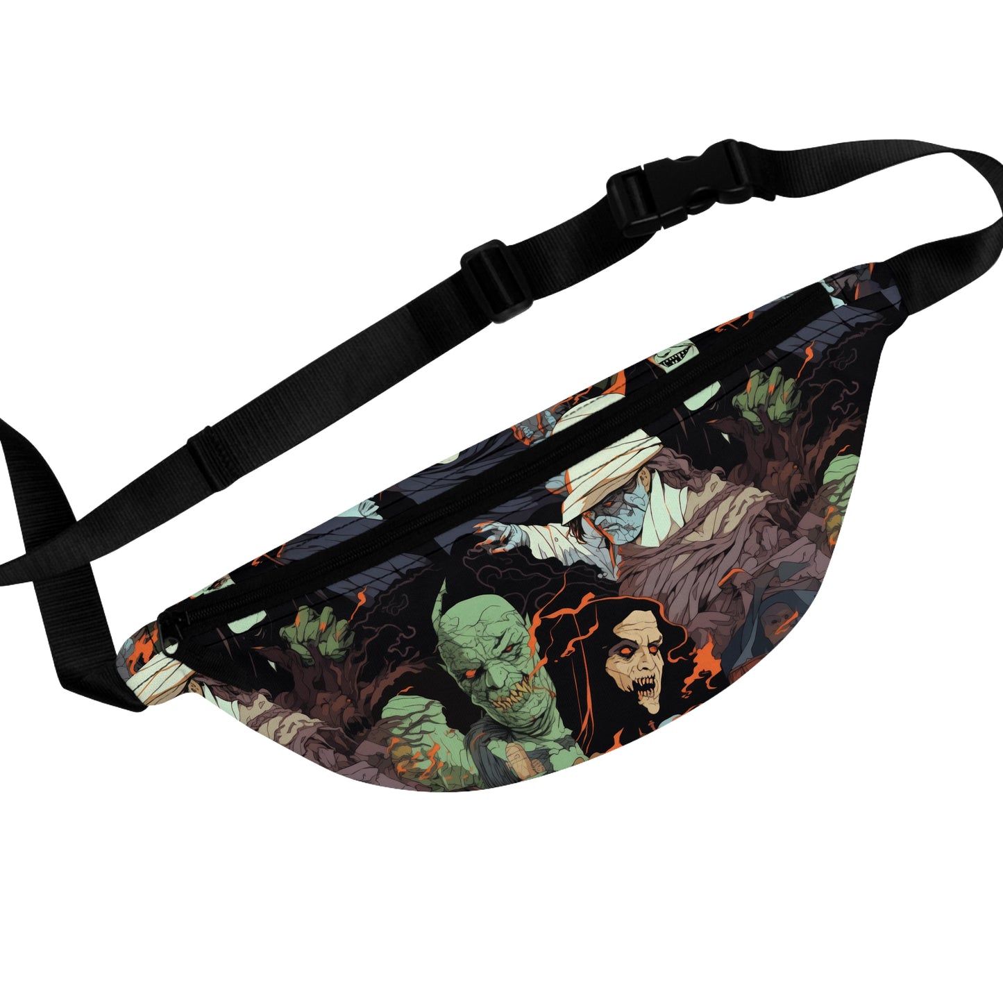 Fanny Pack/Bum Bag - Spooky Monsters Anime Alpha