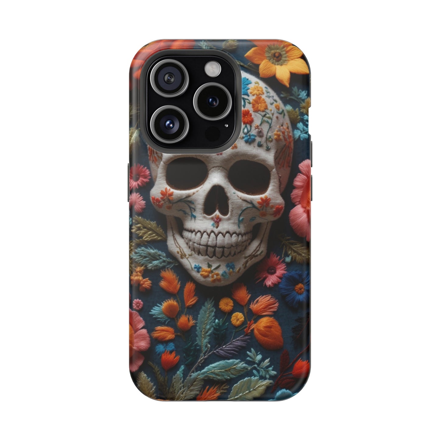MagSafe Tough iPhone Case - "Embroidery Artistry"