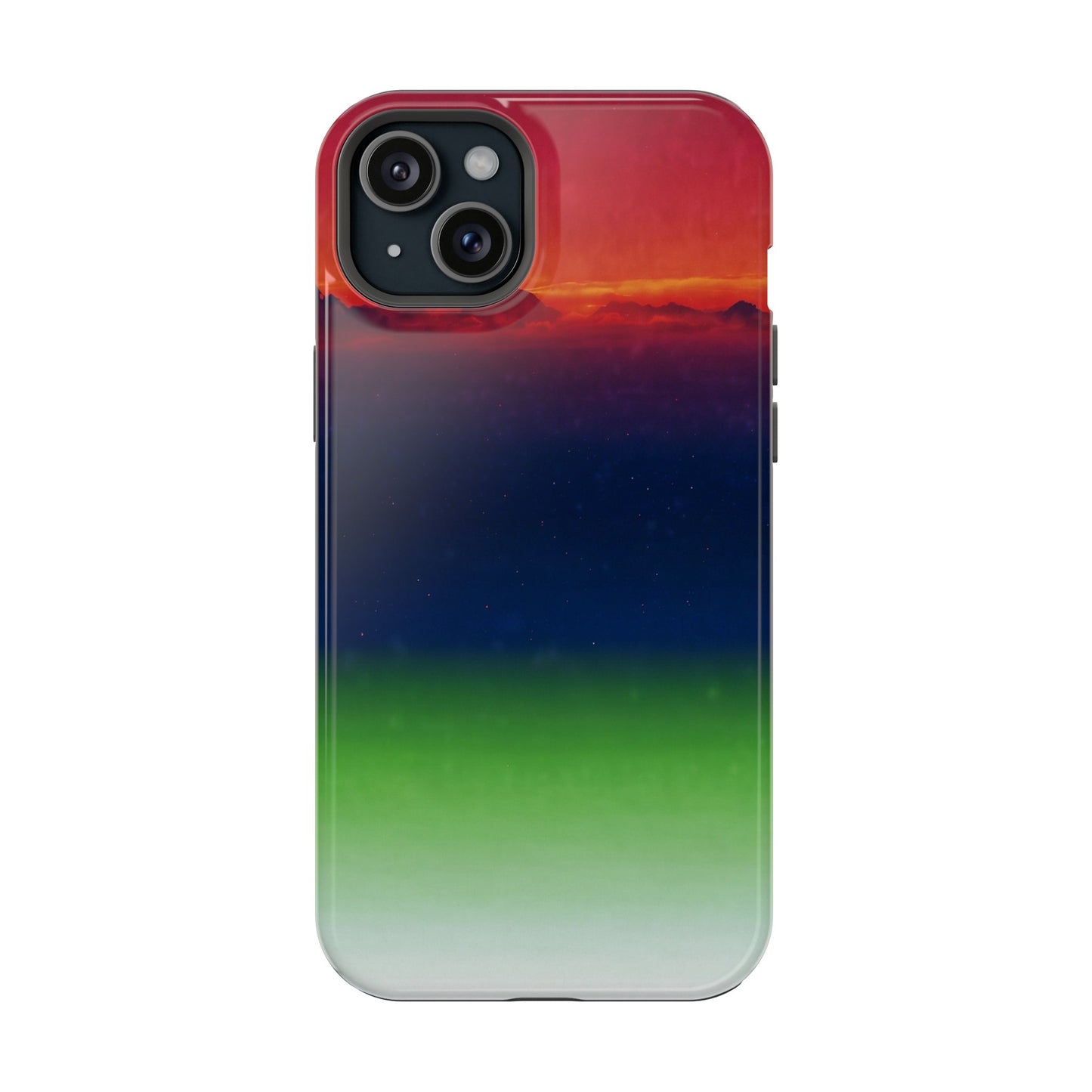 MagSafe Tough iPhone Case - "Cosmic Cyberpunk"