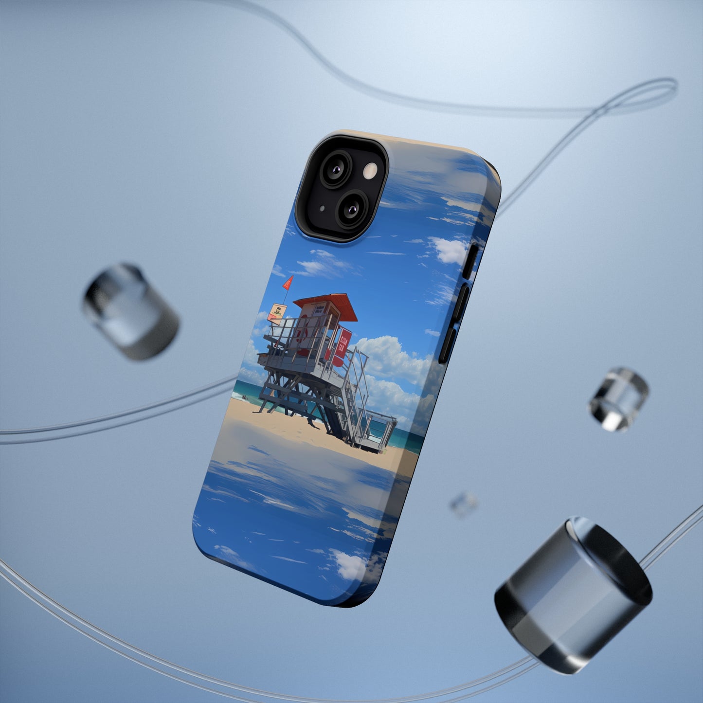 MagSafe Tough iPhone Case - Love and Santa Monica