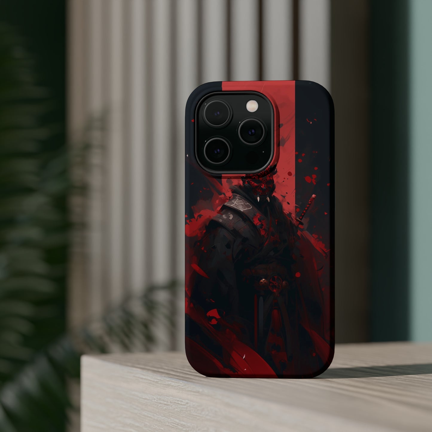 MagSafe Tough iPhone Case - Darth Maul Samurai High Detail