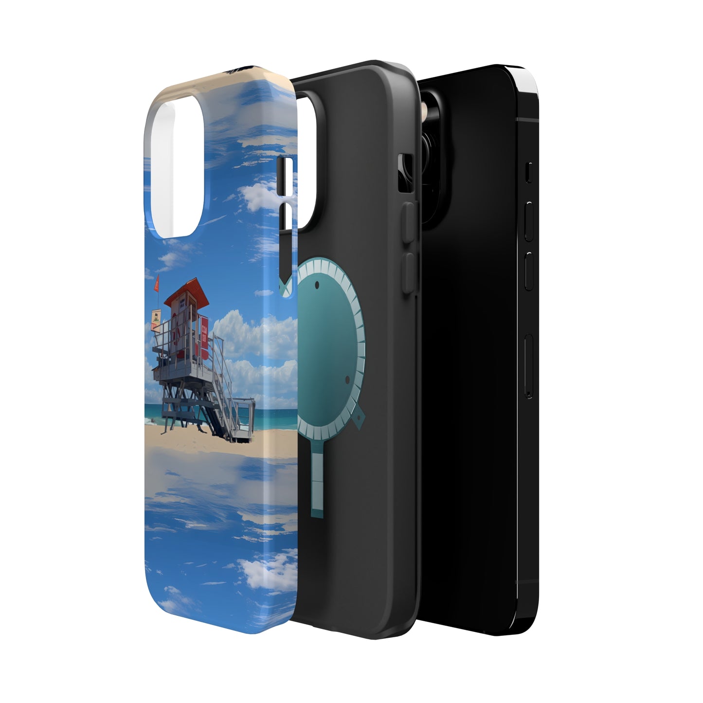 MagSafe Tough iPhone Case - Love and Santa Monica