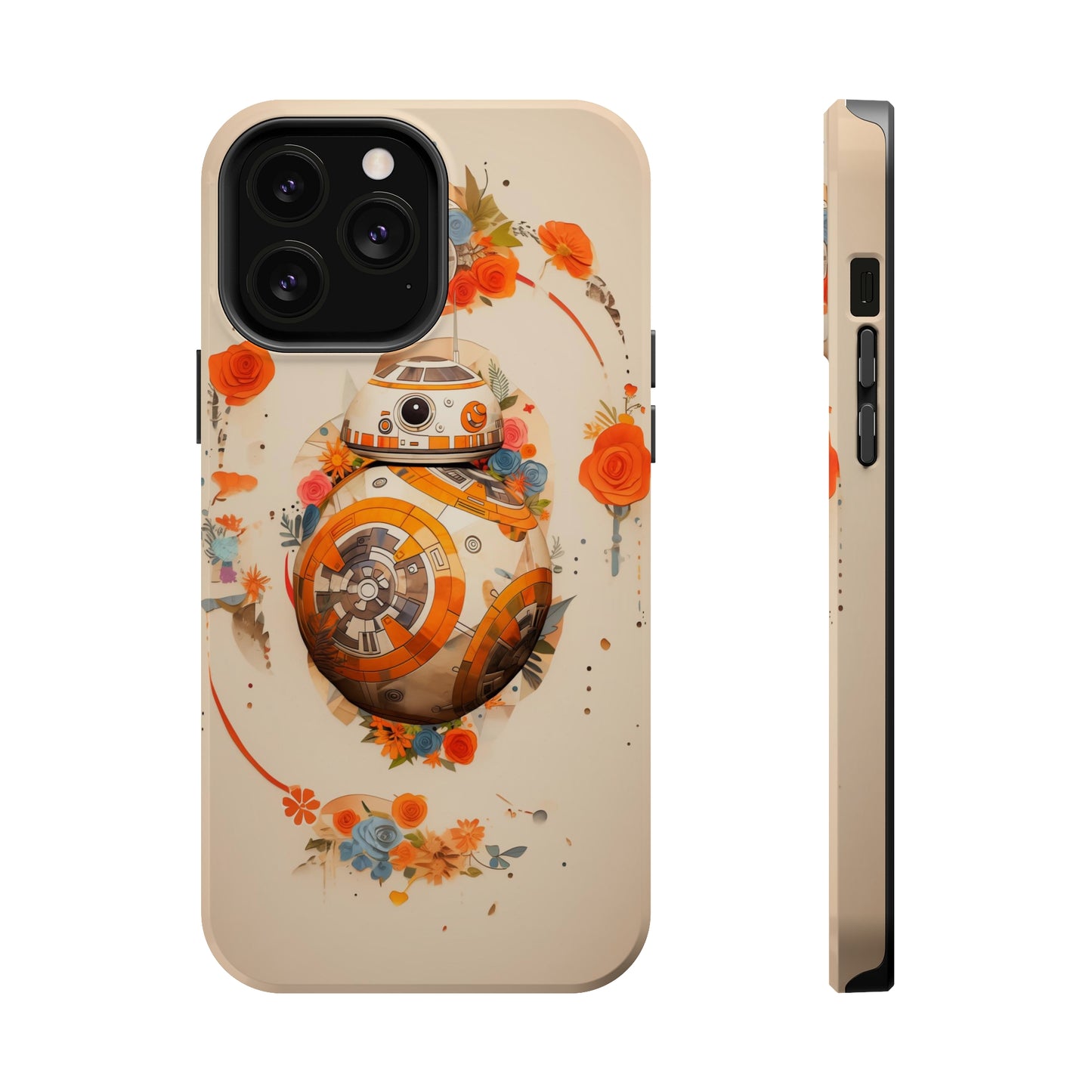 MagSafe Tough iPhone Case - BB-8 Paper Cut Craft Illustration