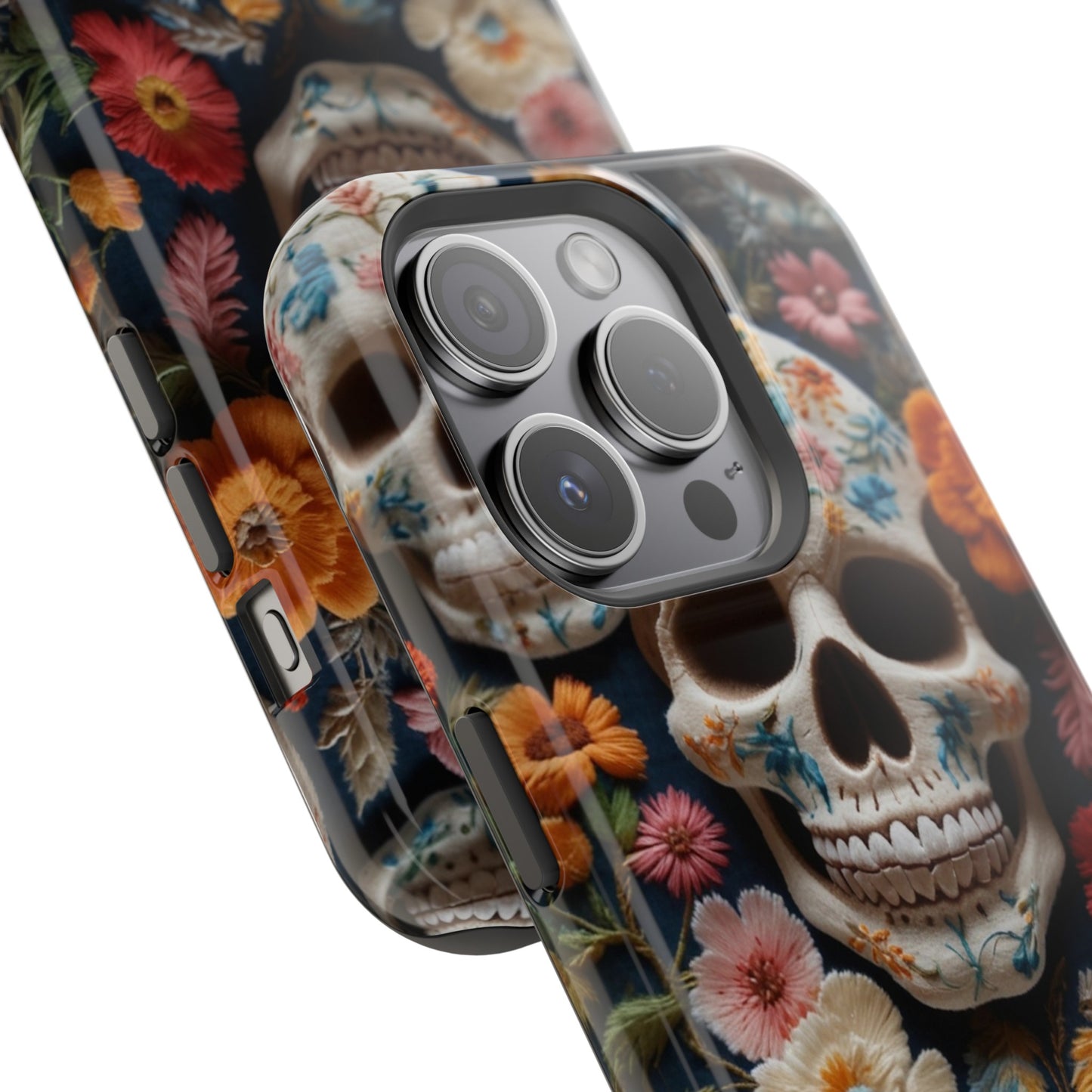 MagSafe Tough iPhone Case - "Embroidery Artistry"