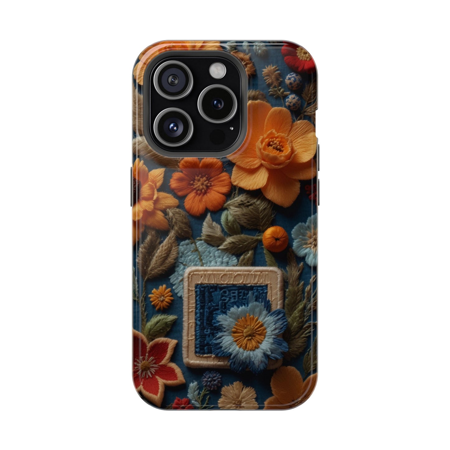 MagSafe Tough iPhone Case - Embroidery Artistry