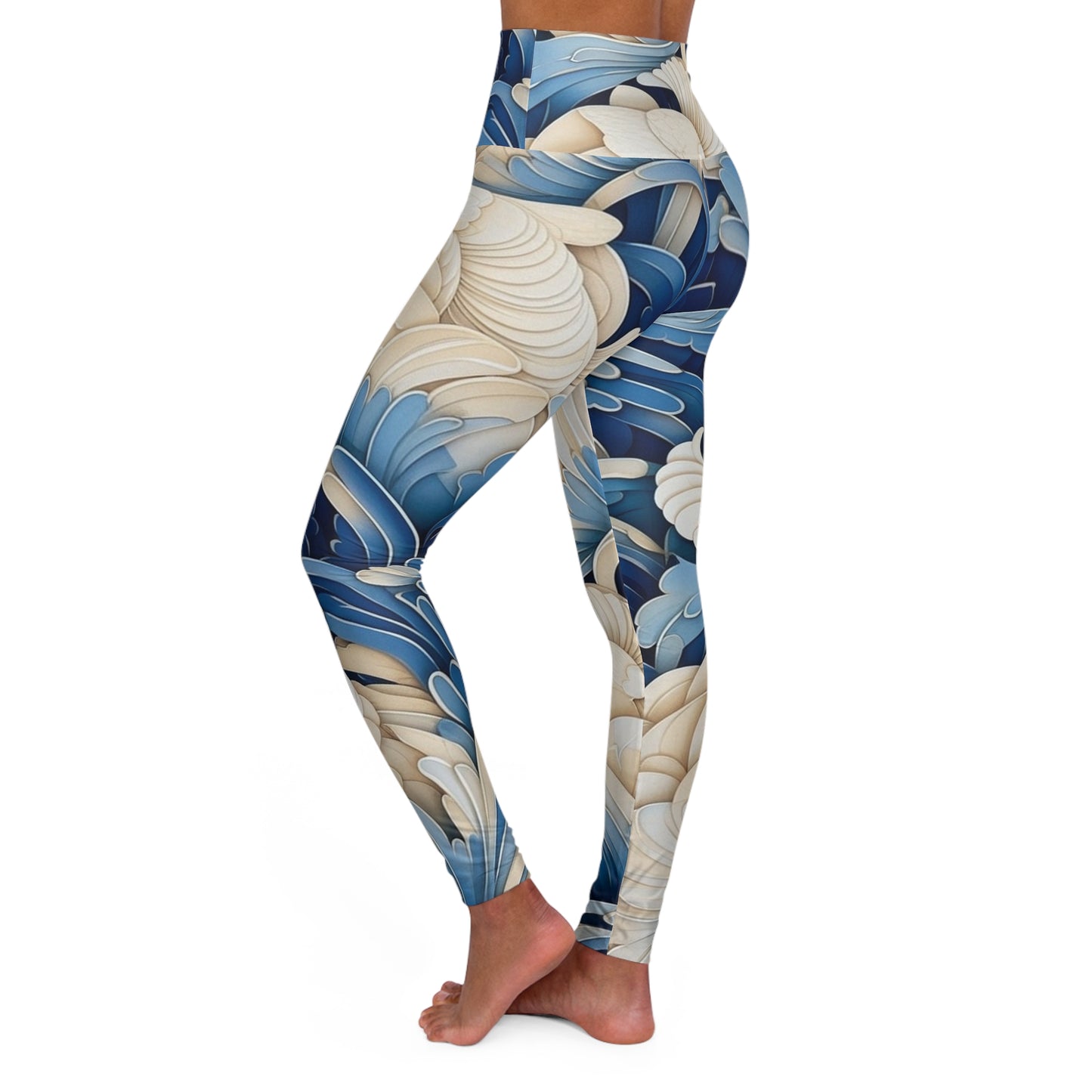 High Waisted Leggings - Scottish-Comet