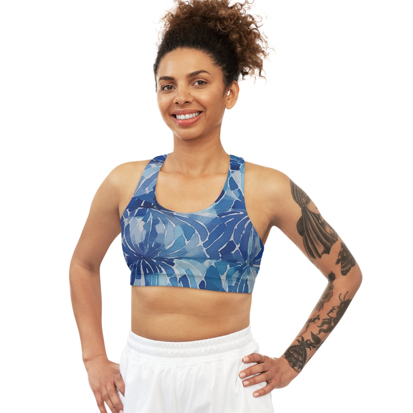 Sports Bra - Colette Flint Shibori