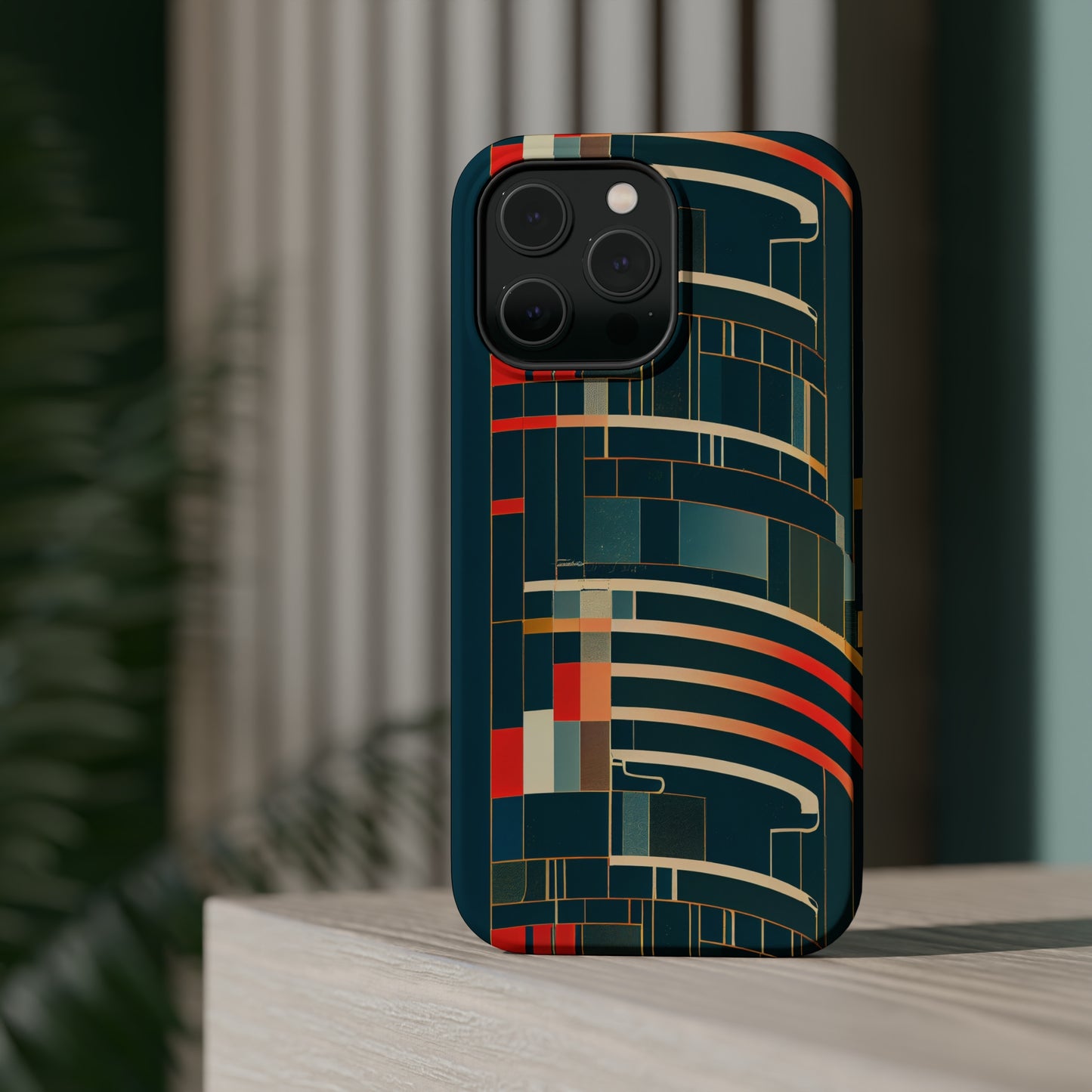 MagSafe Tough iPhone Case - Mecha Modernist