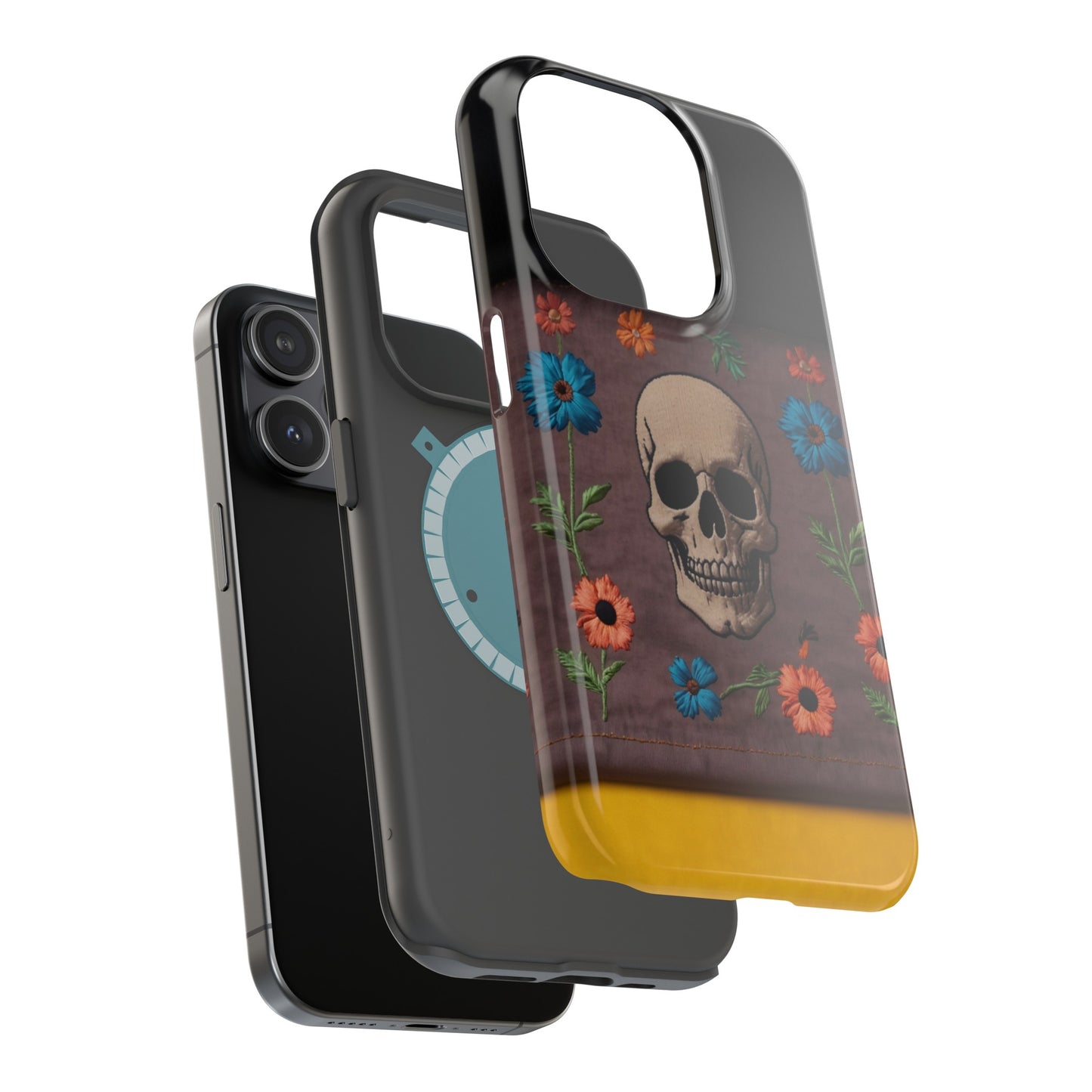 MagSafe Tough iPhone Case - "Boho Academia"