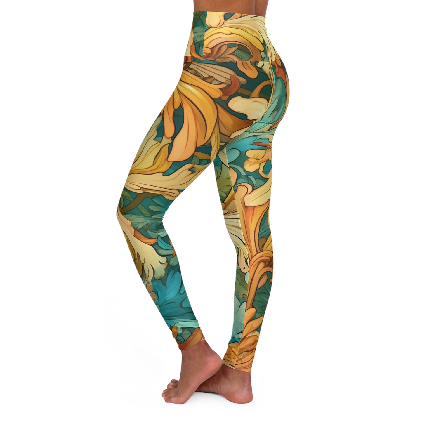 High Waisted Leggings - Isabella di Montefeltro.
