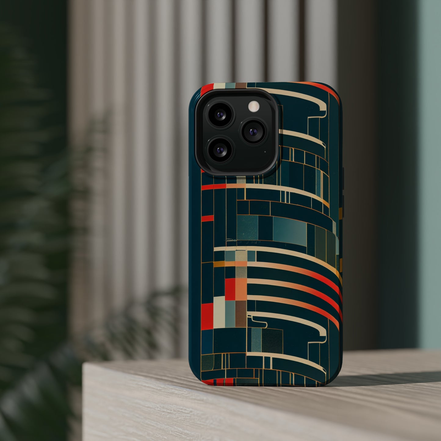 MagSafe Tough iPhone Case - Mecha Modernist