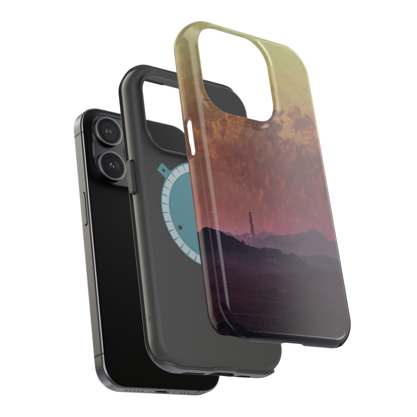 MagSafe Tough iPhone Case - Nebula Nightscape