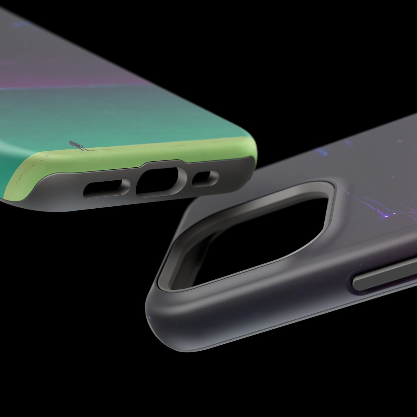 MagSafe Tough iPhone Case - Galactic Synthwave