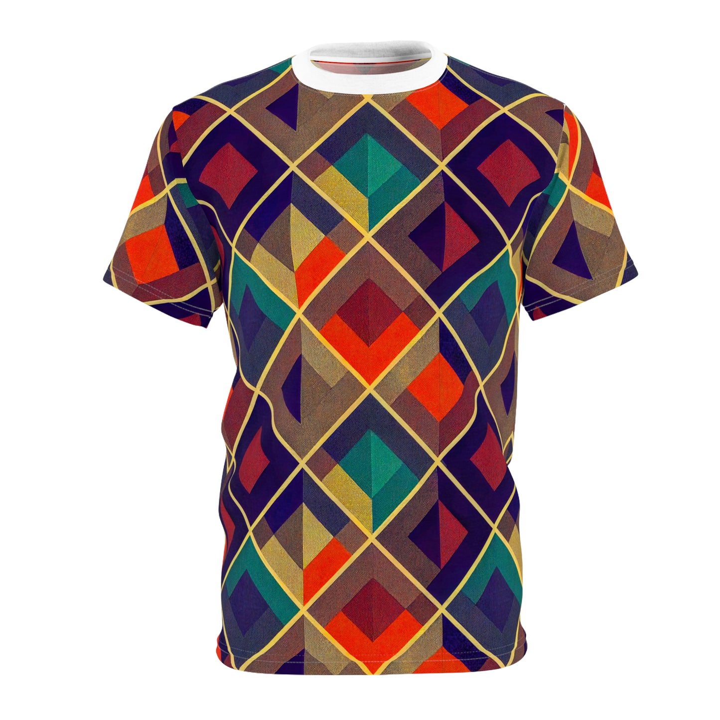 Unisex Tee Shirt - Herringbone Kaleidoscope