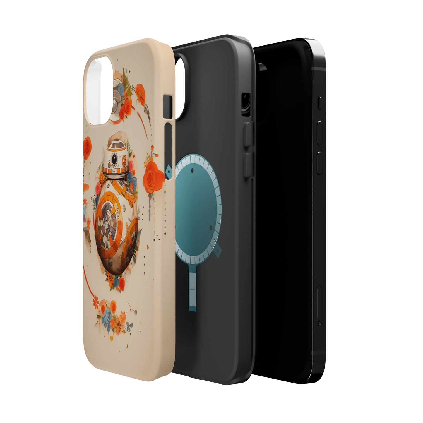 MagSafe Tough iPhone Case - BB-8 Paper Cut Craft Illustration