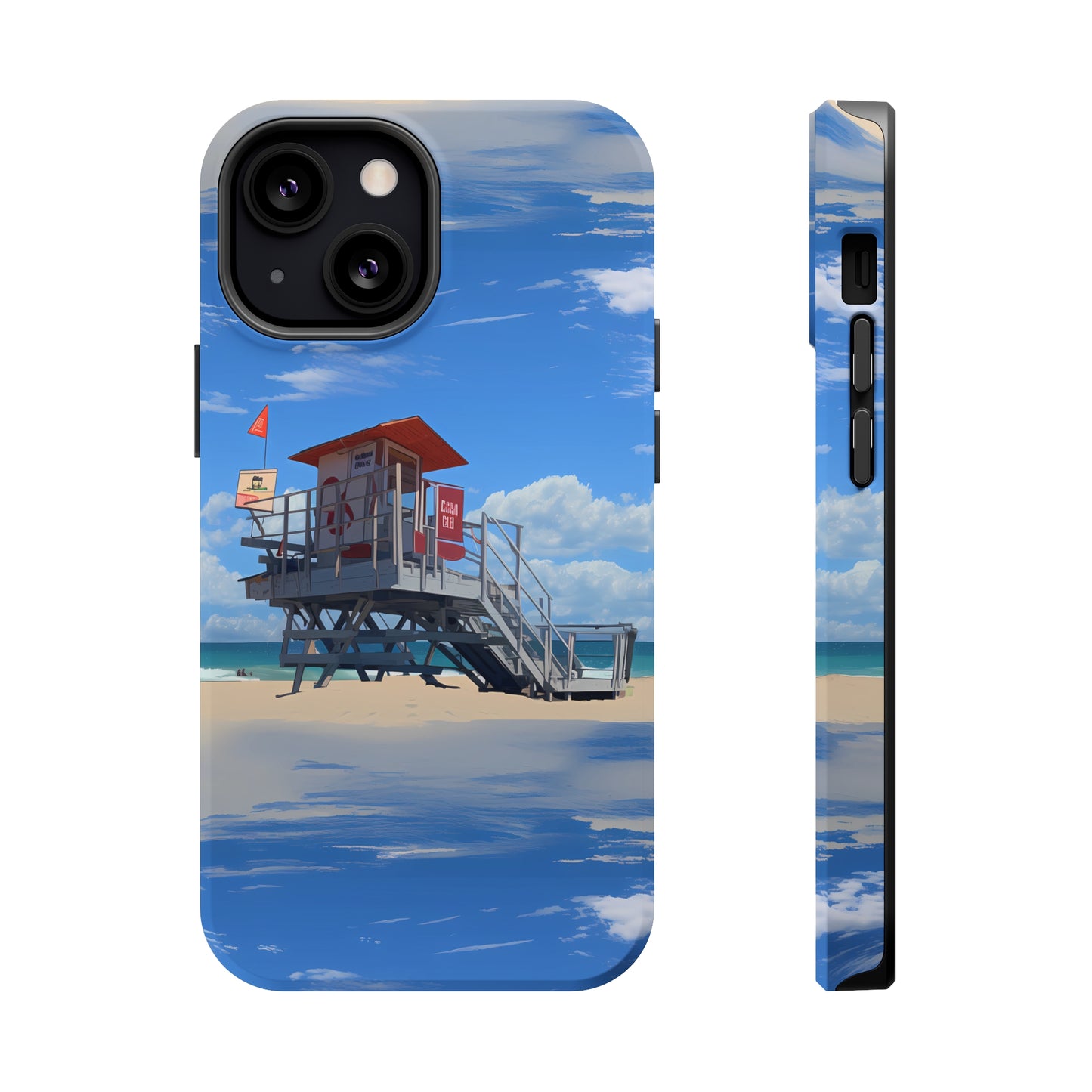 MagSafe Tough iPhone Case - Love and Santa Monica
