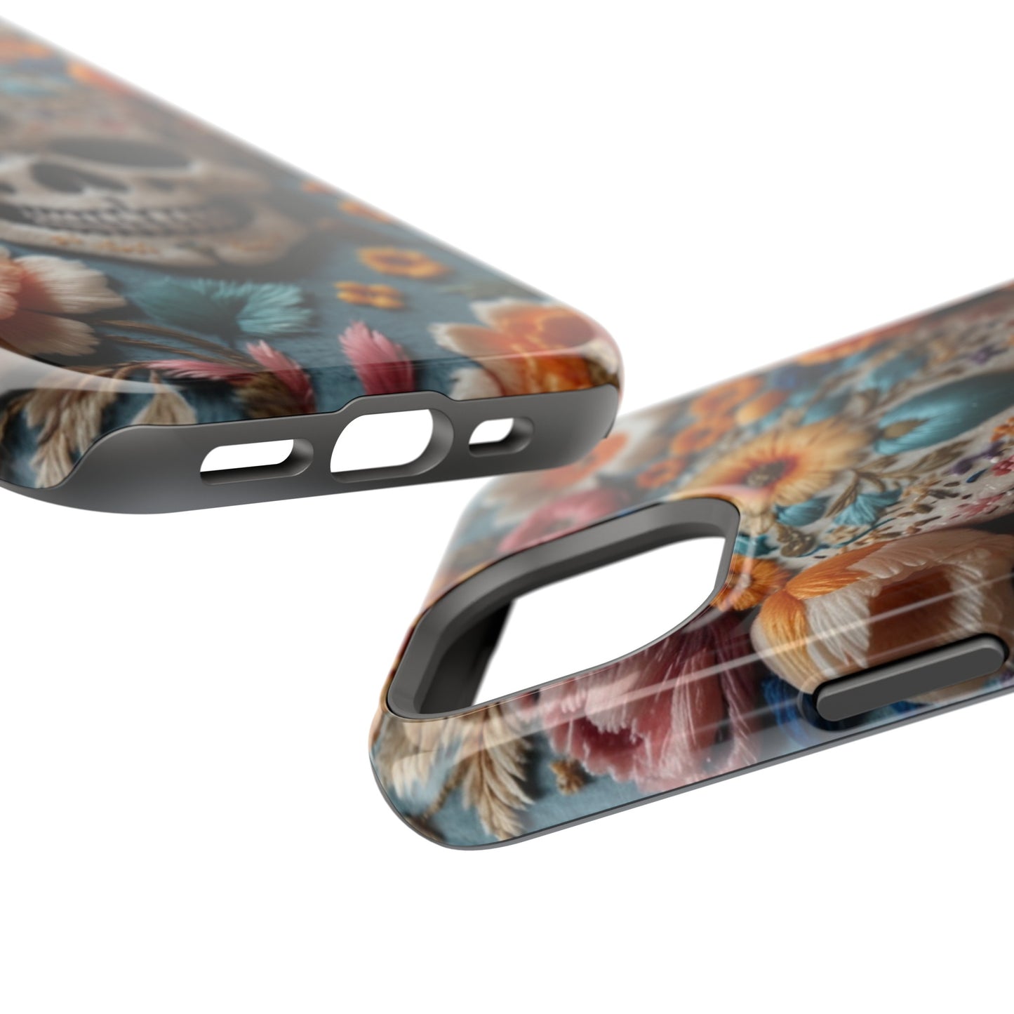 MagSafe Tough iPhone Case - "Embroidery Artistry"