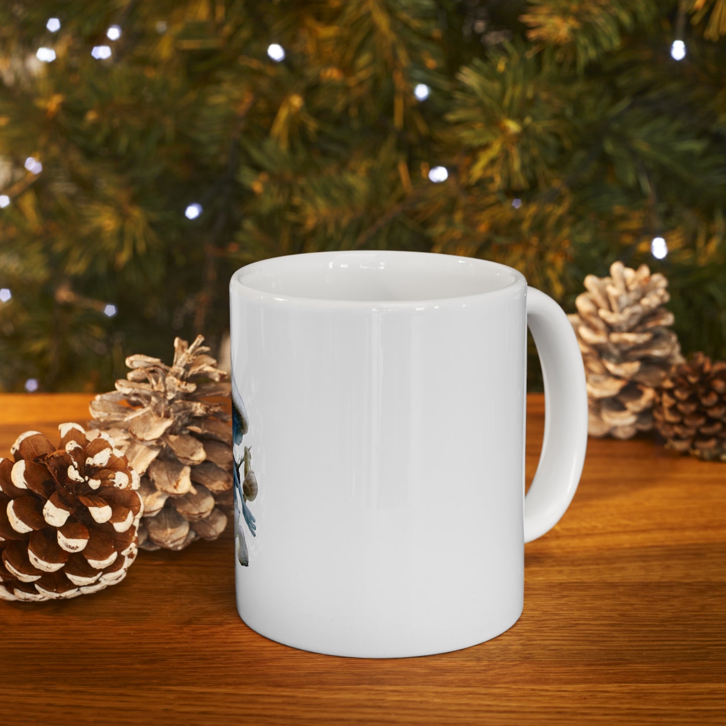 Ceramic Mug 11oz - SmurfCat WeLiveWeLoveWeLie