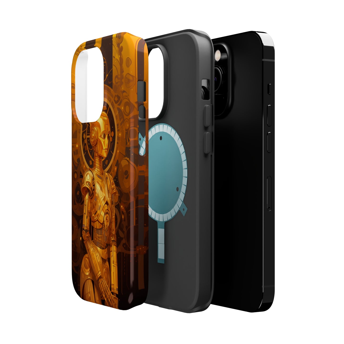 MagSafe Tough iPhone Case - C3P0 Art Nouveau