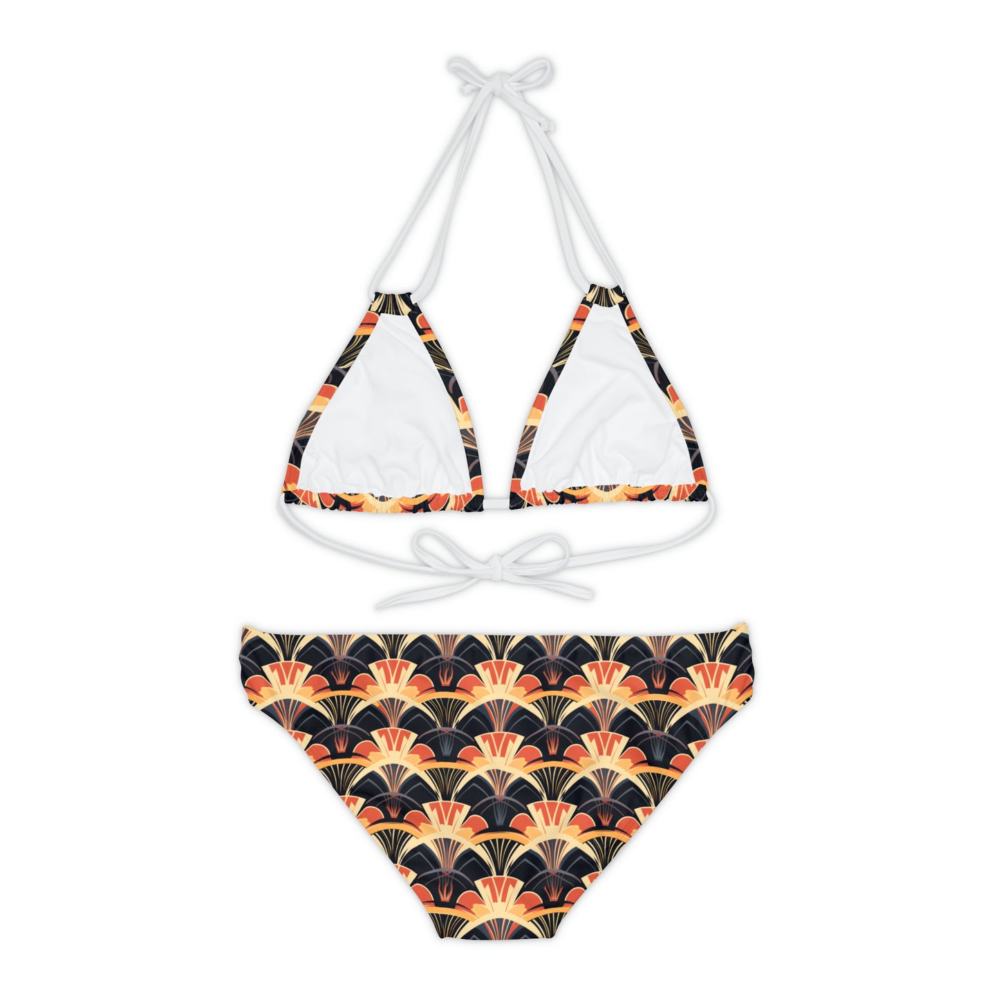 Strappy Bikini Set - Gilded Highlights