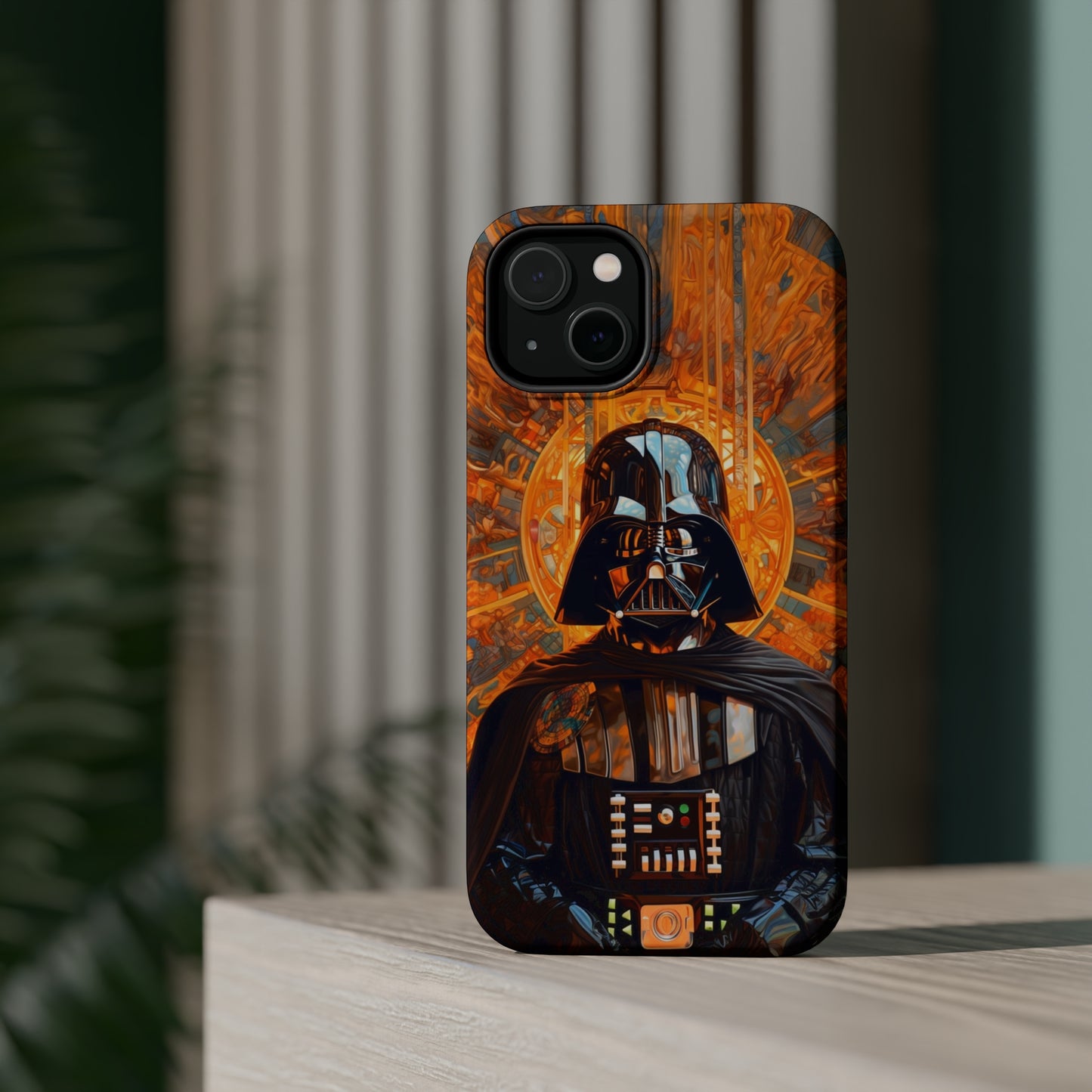 MagSafe Tough iPhone Case - Darth Vader Futurism