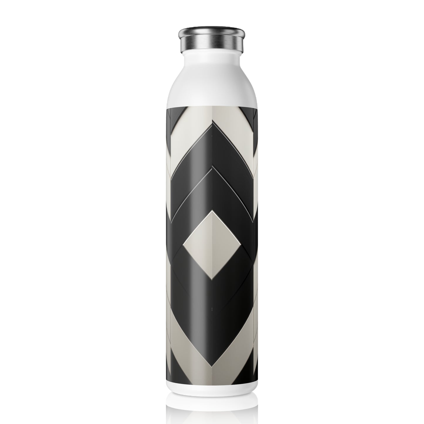 Slim Water Bottle - Chevrons for Aphrodite 01
