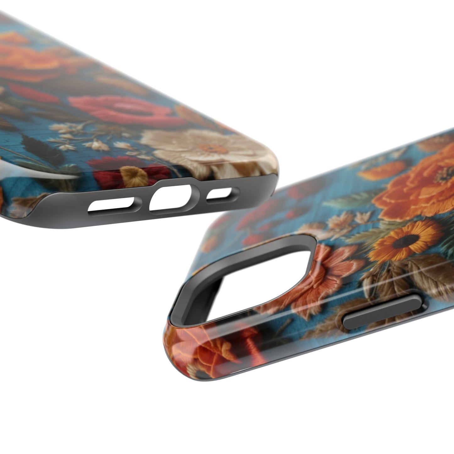 MagSafe Tough iPhone Case - Embroidered Artistry