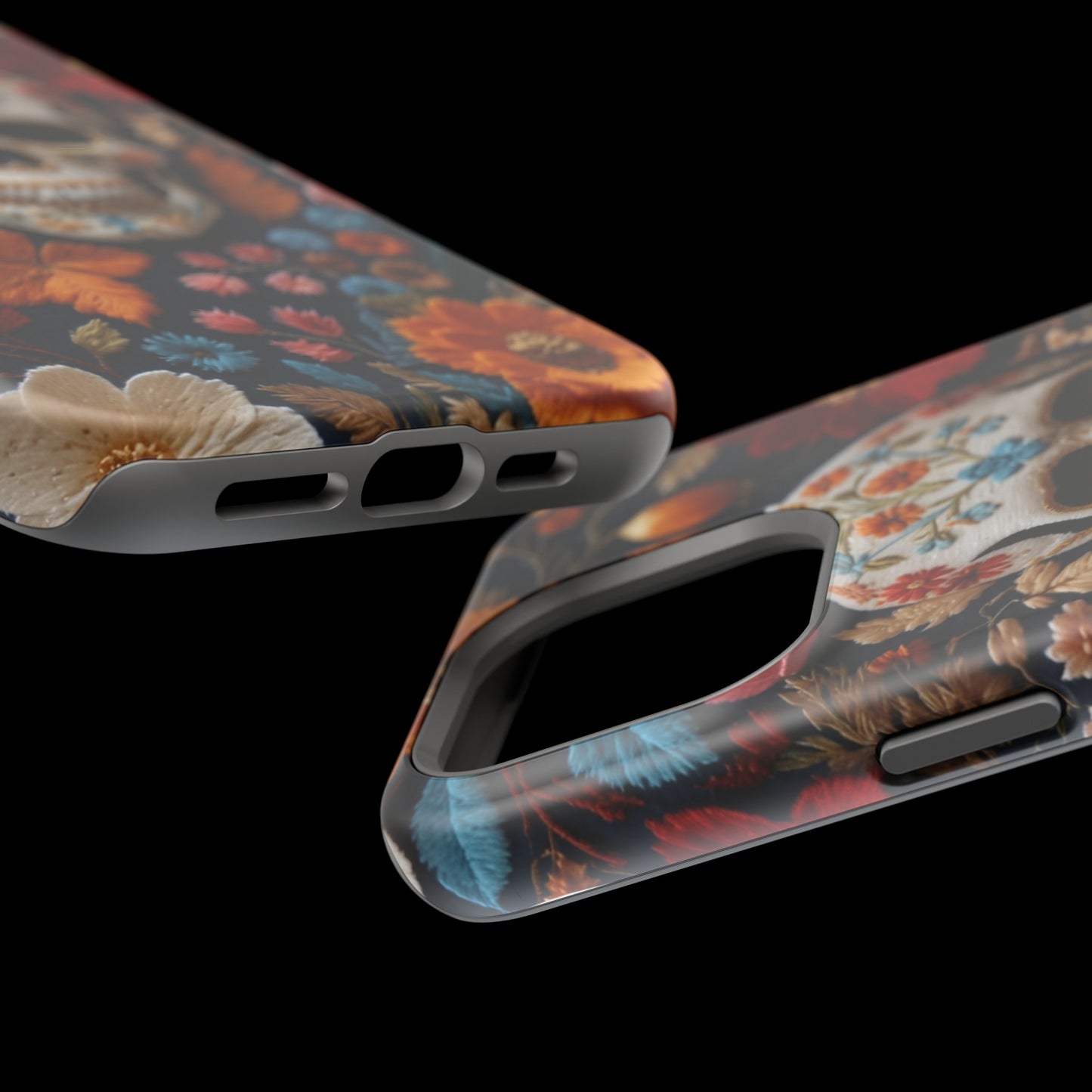 MagSafe Tough iPhone Case - "Embroidery Artistry"