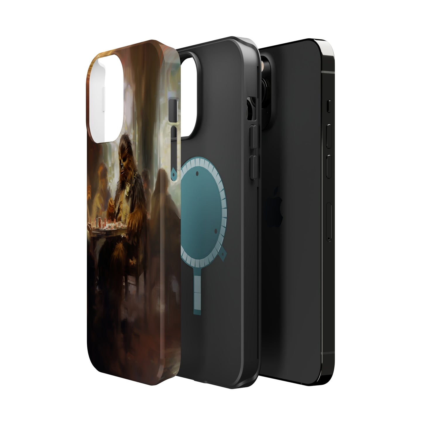 MagSafe Tough iPhone Case - ChewbaccaPlaying Poker