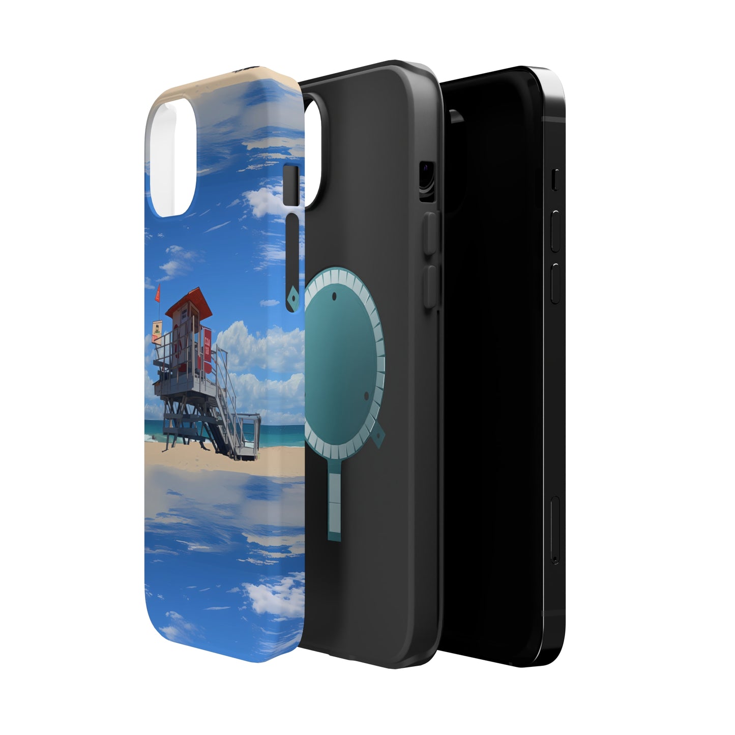 MagSafe Tough iPhone Case - Love and Santa Monica
