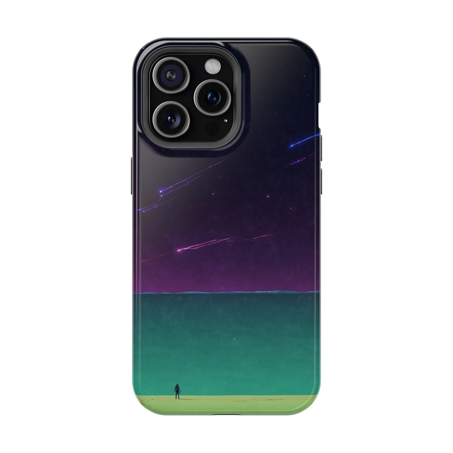 MagSafe Tough iPhone Case - Galactic Synthwave