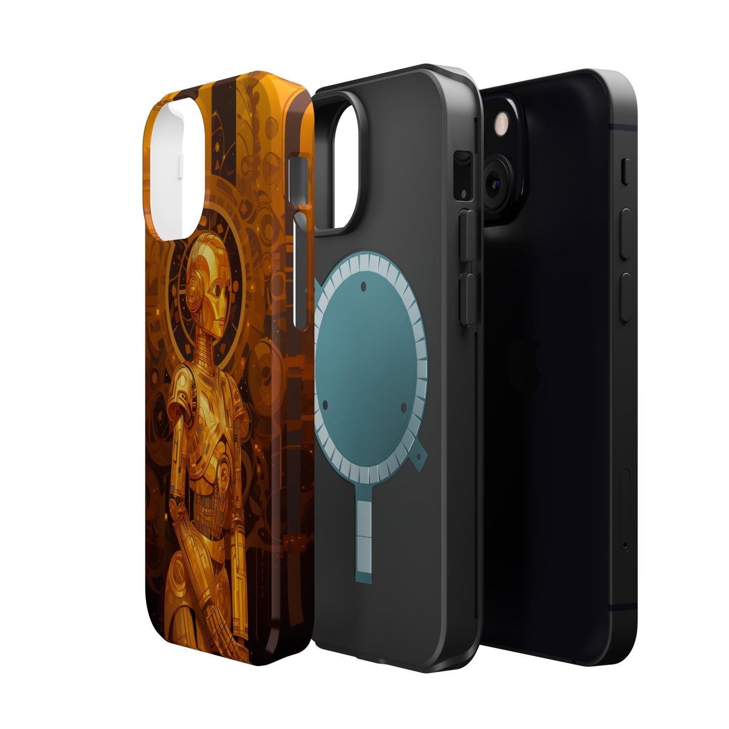 MagSafe Tough iPhone Case - C3P0 Art Nouveau