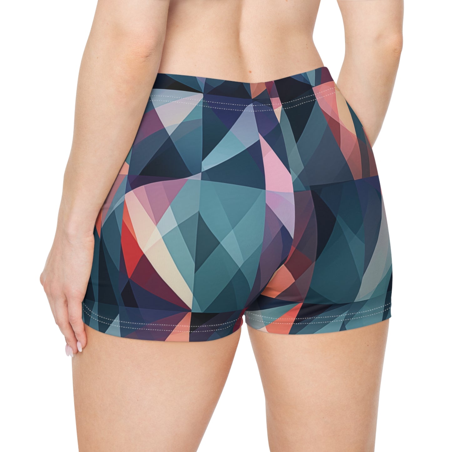 Workout Shorts - Neville Meaux Geometric