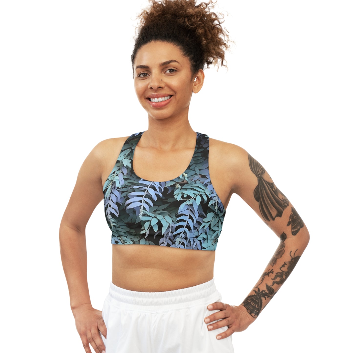 Sports Bra - Purple Sage, Purple Sage