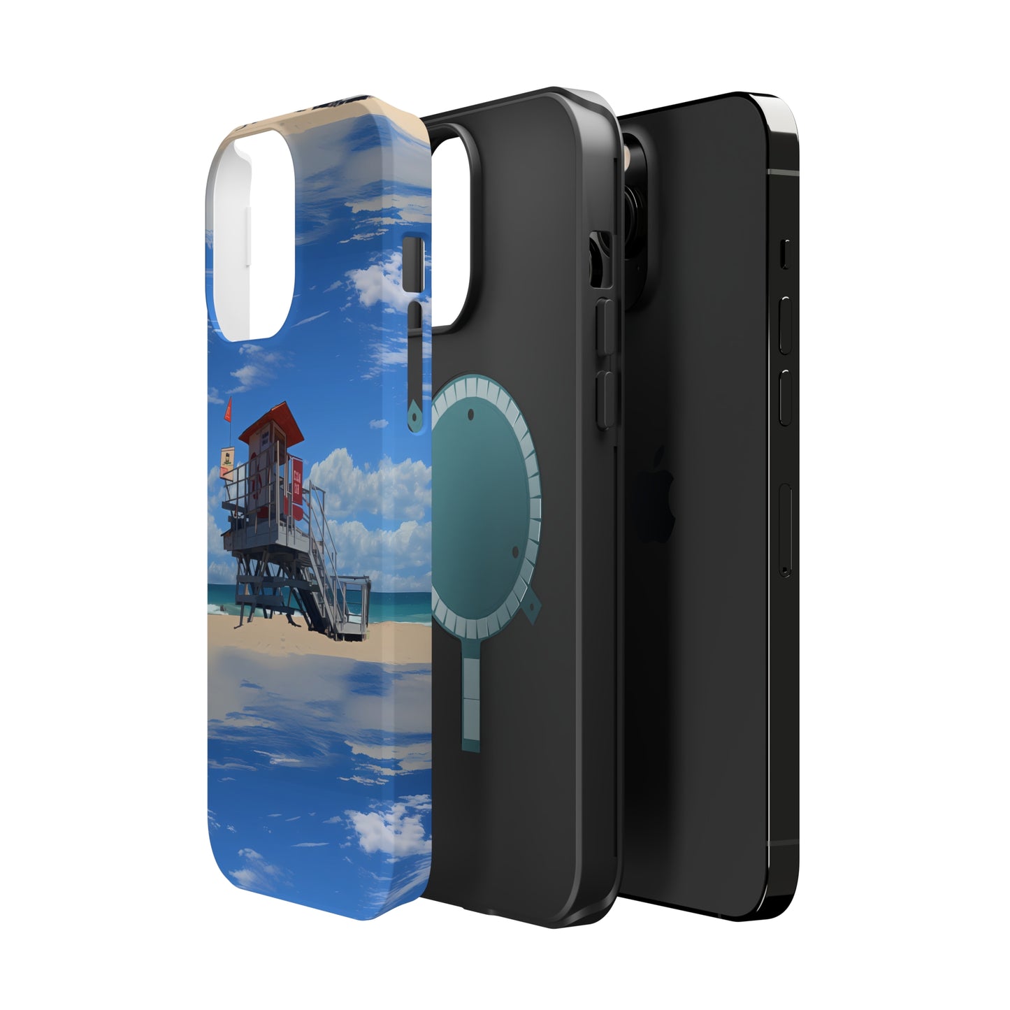 MagSafe Tough iPhone Case - Love and Santa Monica
