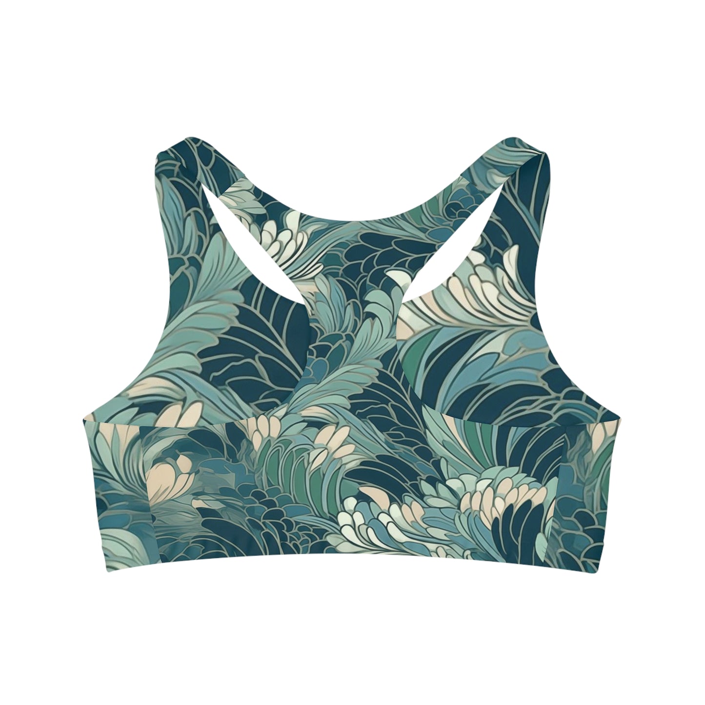 Sports Bra - Gregoria Ustrasana Chinoiserie
